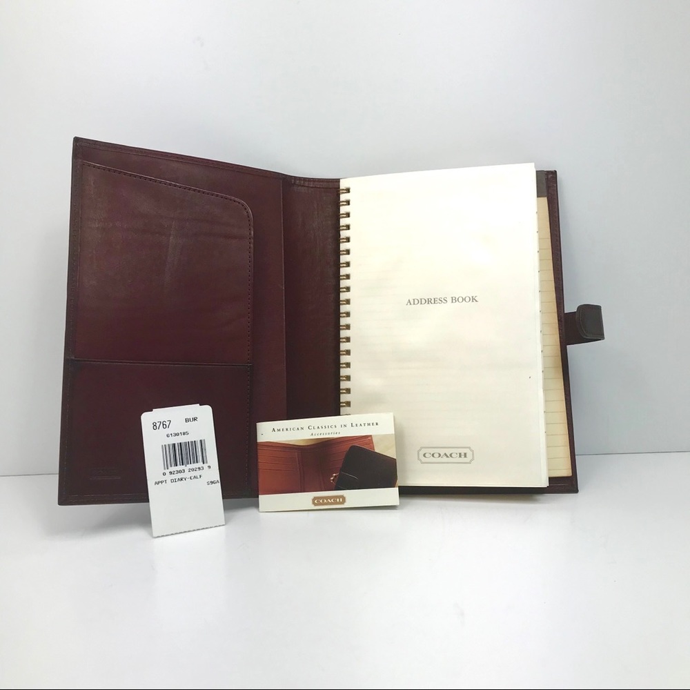 Vintage Coach Appointment Diary Planner 8767